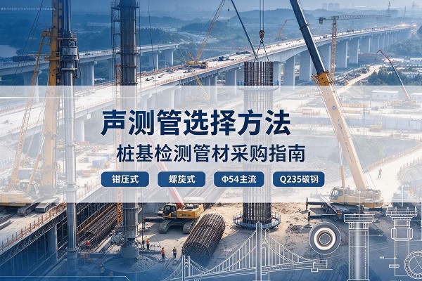 麦盖提声测管选型标准