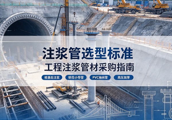 麦盖提注浆管选型标准